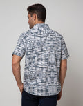 Walrus Studio Abstract Striped Shirt