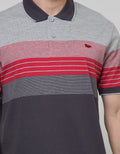 Walrus Kaos Polo Pria Motif Garis (Salur)