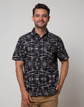 Walrus Studio Abstract Striped Shirt