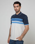 Walrus Kaos Polo Pria Motif Garis (Salur)