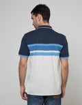 Walrus Kaos Polo Pria Motif Garis (Salur)
