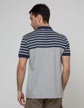Walrus Kaos Polo Pria Motif Garis (Salur)