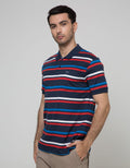 Walrus Kaos Polo Pria Motif Garis (Salur)