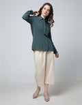 Details Long Sleeve Shirt Kemeja Rivet Trekking