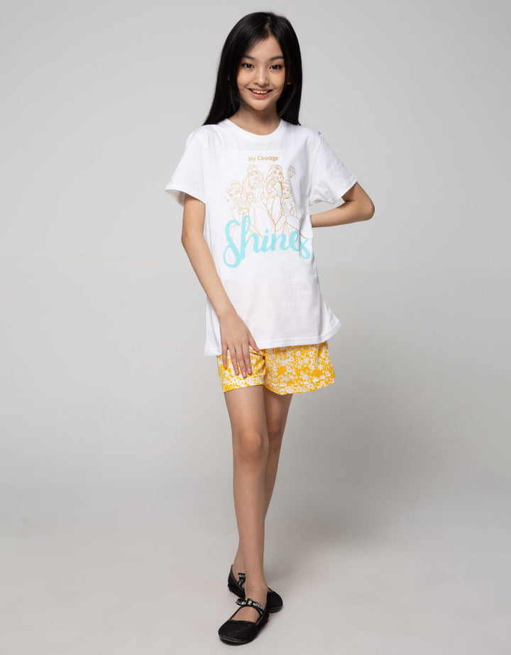 Aero Short Pants Basic Fullprint Flower