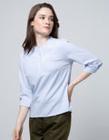Connexion Long Sleeve Plain Button Shirt