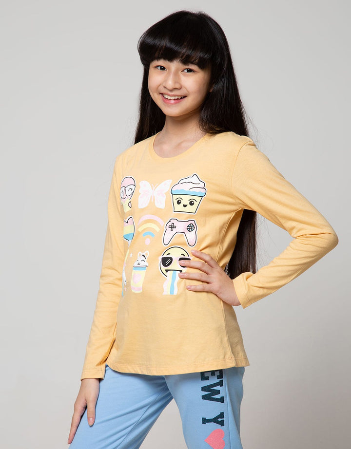 LS T-SHIRT KI EMOJI