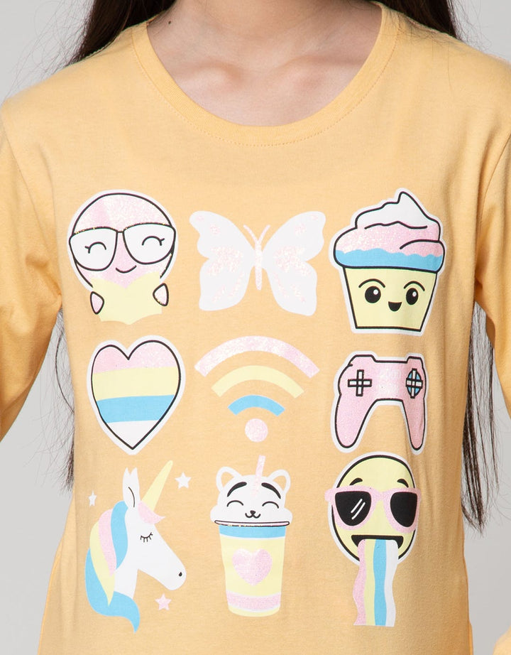 LS T-SHIRT KI EMOJI