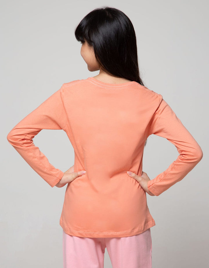 LS T-SHIRT WITH EMOJI