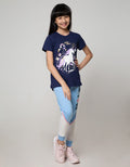 Aero Kids Short Sleeve T-Shirt Unicorn Queen