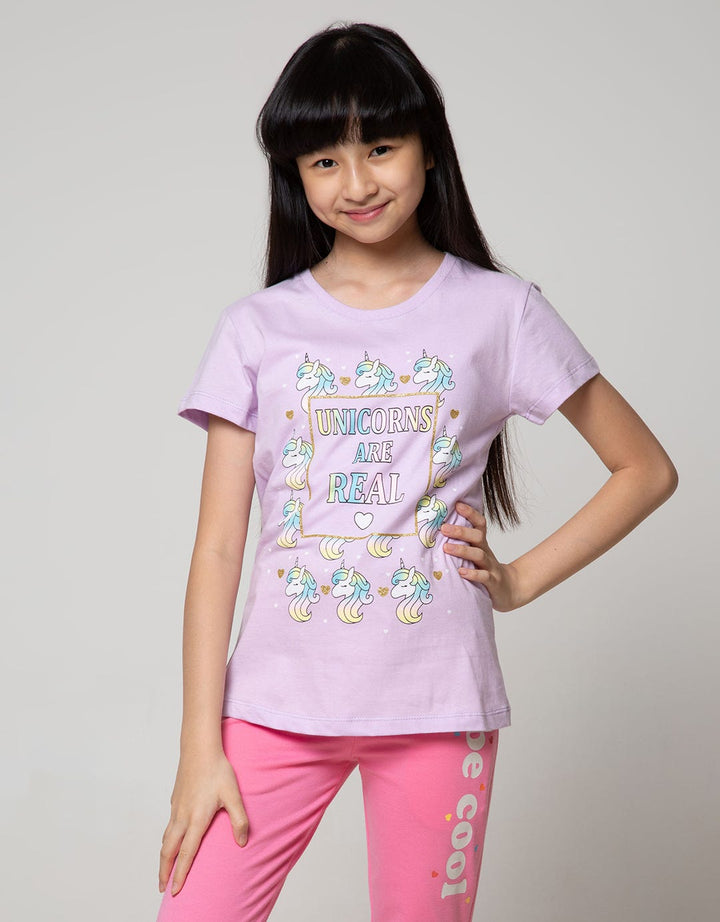 Aero Kids Short Sleeve T-Shirt Unicorns Are Real