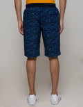 Nevada Short Pants Woven With Rib Manset Waist Print