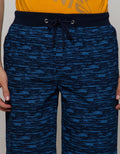 Nevada Short Pants Woven With Rib Manset Waist Print