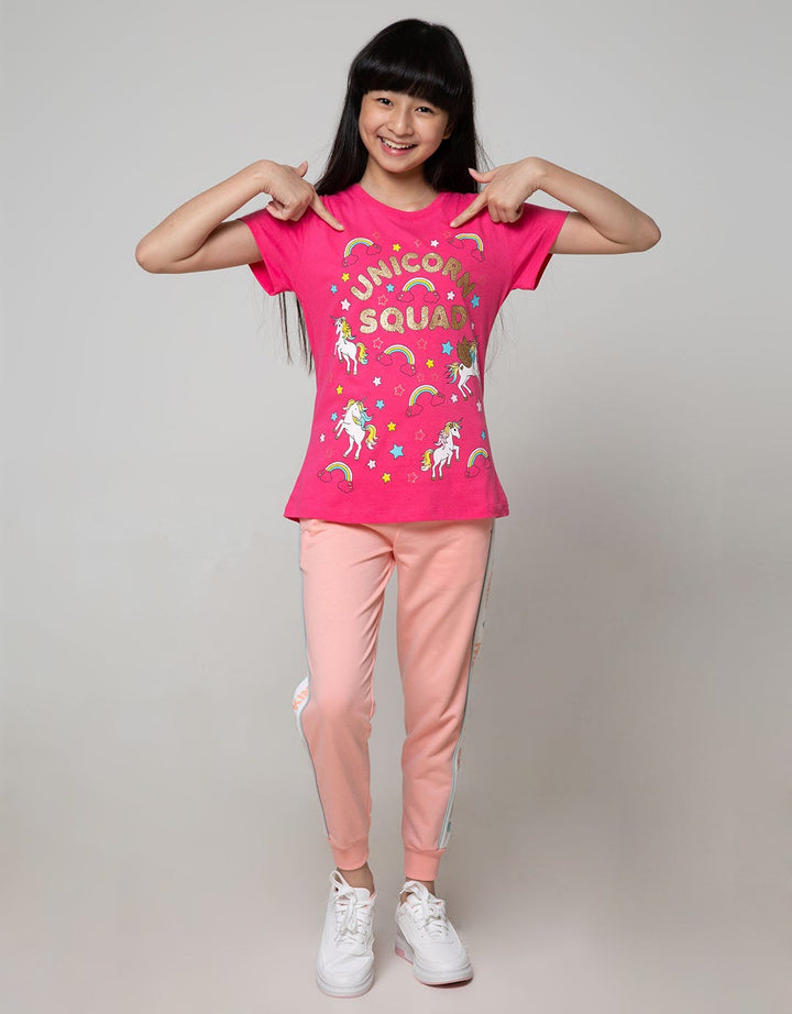 Aero Kids Short Sleeve T-Shirt Unicorn Squad