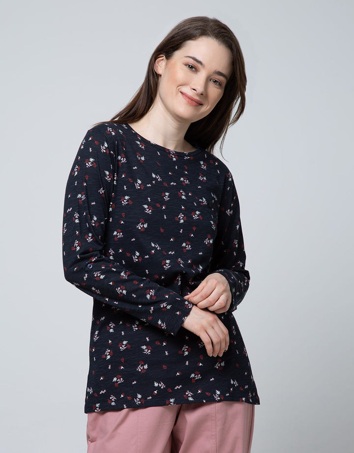 Phenomenal Long Sleeve T-Shirt Small Flower