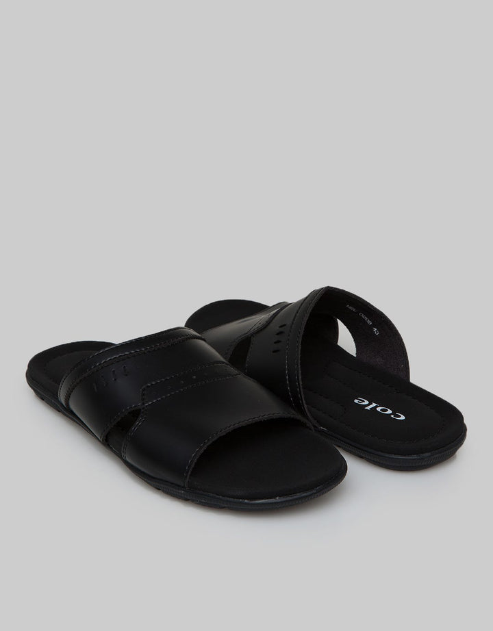 Cole Slipper Sandals Wide Strap