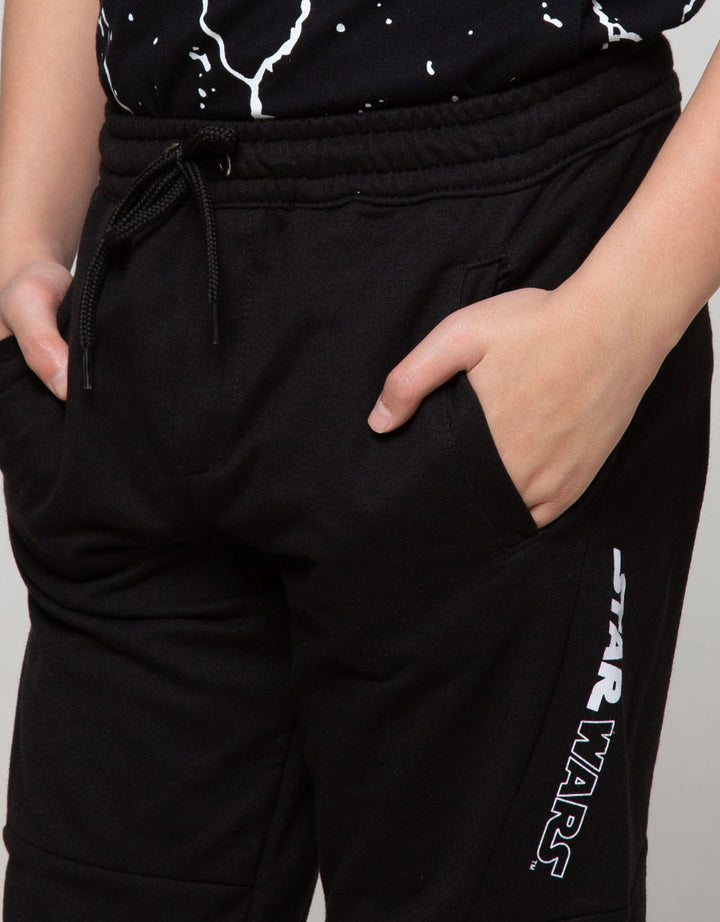 Star Wars Kids Jogger Knit Star Wars Typo Side Disc