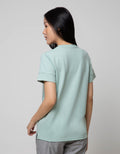 Connexion Short Sleeve T-Shirt Cotton Babyterry Basic Wide Hem Sleeve Op:Peppermint:S:Solid:Short Sleeve T-Shirt
