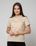 Connexion Short Sleeve T-Shirt Cotton Babyterry Basic Wide Hem Sleeve Op:Peppermint:S:Solid:Short Sleeve T-Shirt