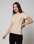 Connexion Short Sleeve T-Shirt Cotton Babyterry Basic Wide Hem Sleeve Op:Peppermint:S:Solid:Short Sleeve T-Shirt