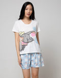 Disney Dumbo Short Sleeve Pyjama Dumbo Polka