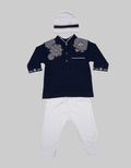 Banana Baby Boy Suit - Classic Navy Koko