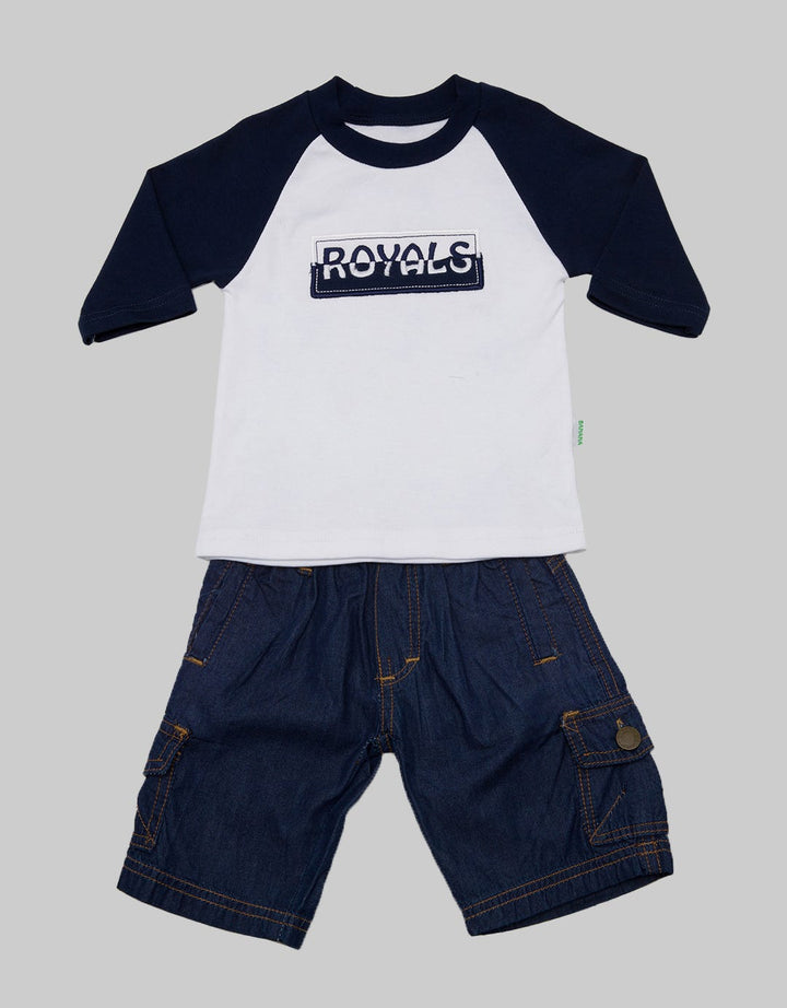 Banana Royals Baby Boy Suit