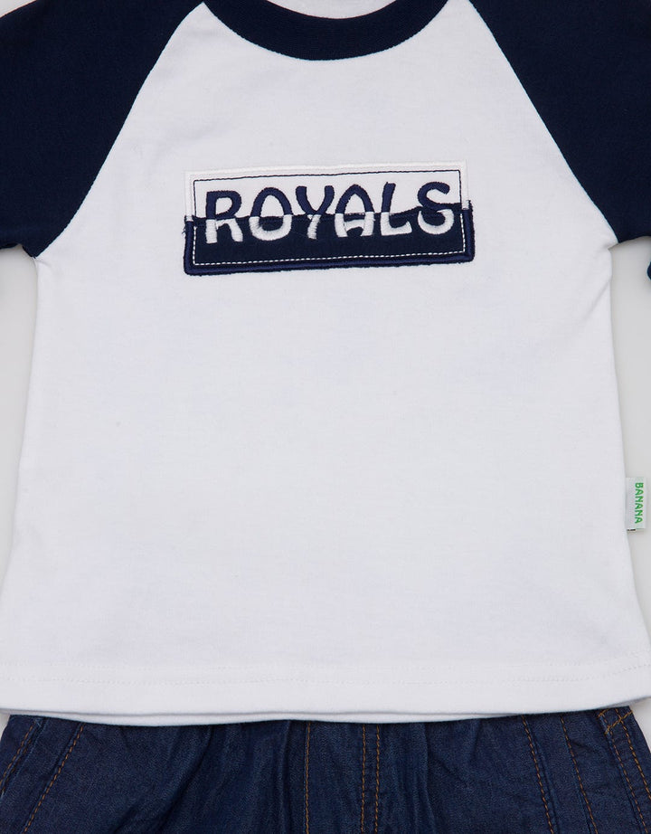 Banana Royals Baby Boy Suit