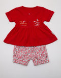 Banana Hibiscus Baby Girl Suit