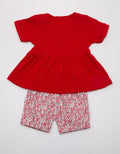 Banana Hibiscus Baby Girl Suit
