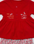 Banana Hibiscus Baby Girl Suit