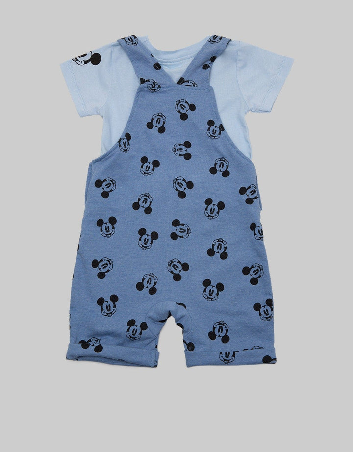 Disney Full Print Mickey Short Jumpsuit