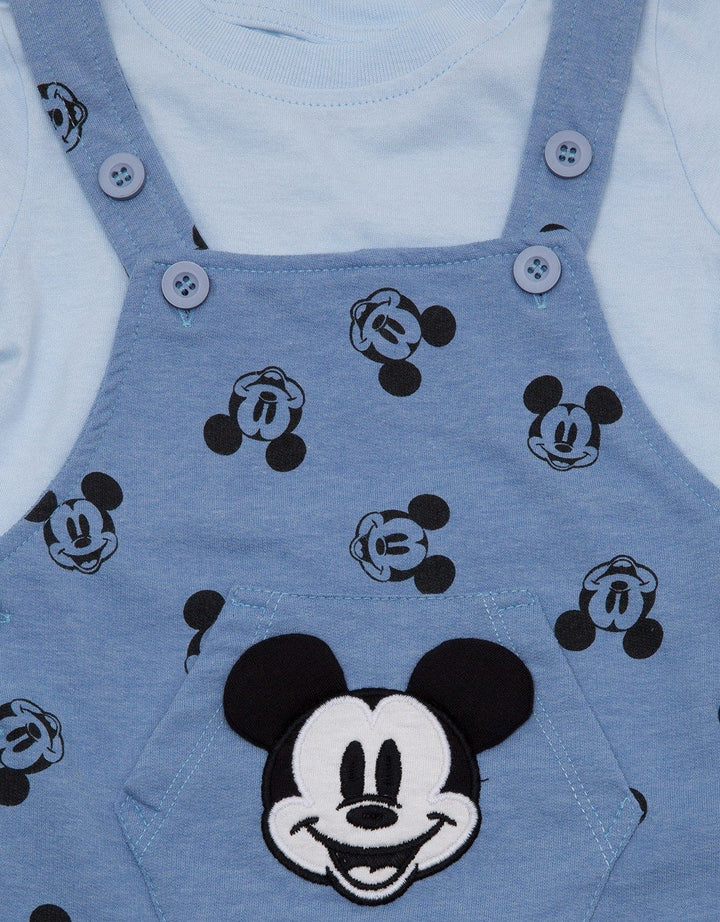 Disney Full Print Mickey Short Jumpsuit