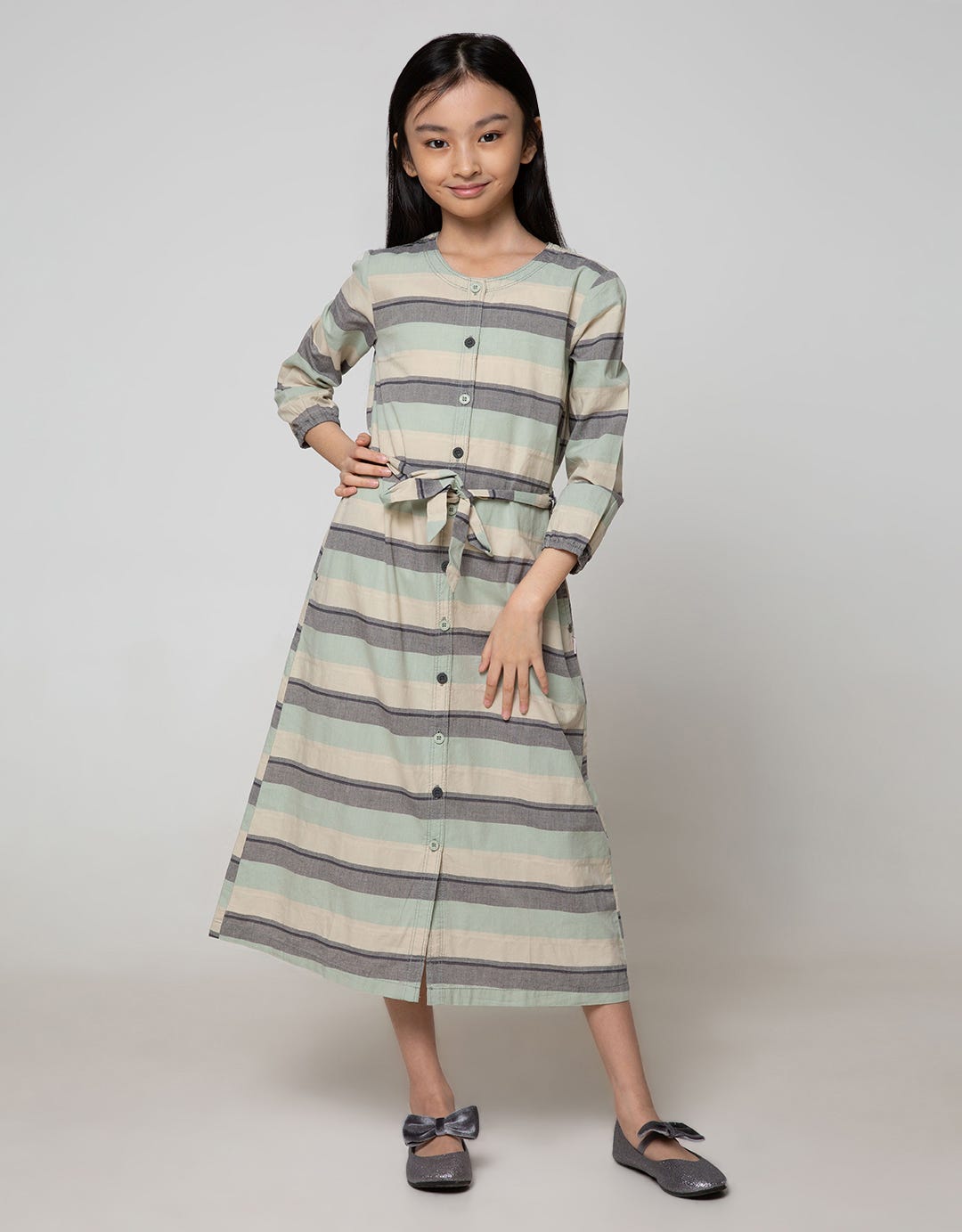 Exit Girls Narra Stripe Dress