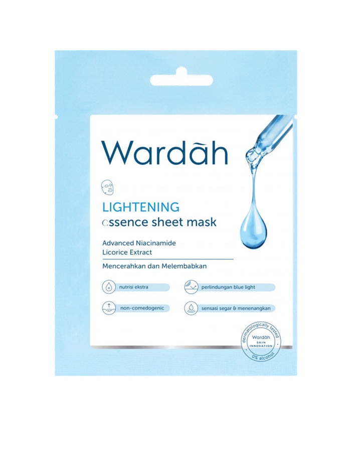 Wardah Lightening Essence Sheet Mask 20 ml