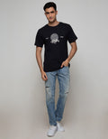 Nevada Short Sleeeve T-Shirt Print Retro Casual