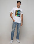 Nevada Short Sleeeve T-Shirt Print Retro