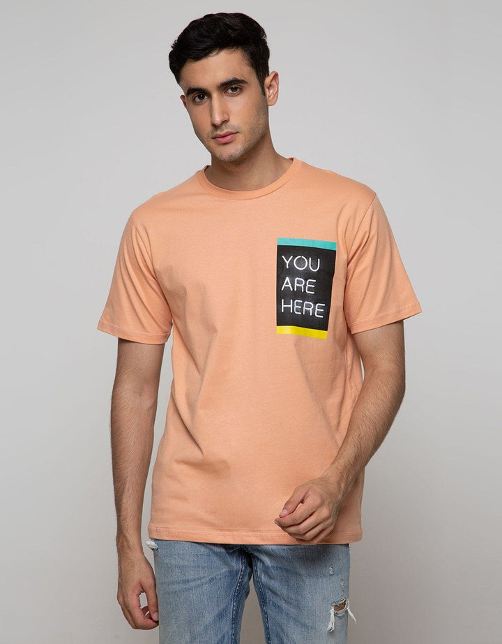 Nevada Short Sleeeve T-Shirt Print You Are Here