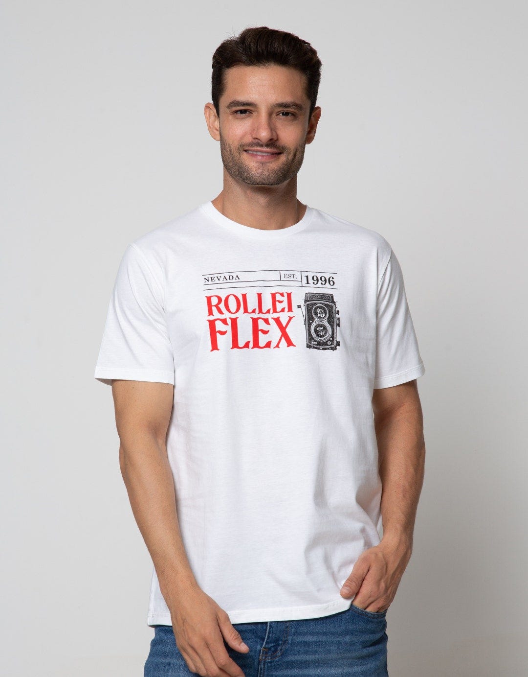 Nevada Short Sleeve T-Shirt Print Rolle Flex