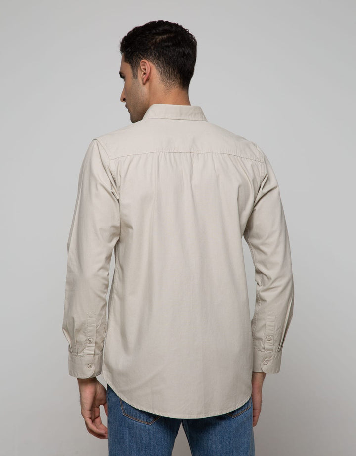 Nevada Long Sleeve Shirt Baby Canvas 20S Washing