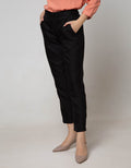 Connexion Long Pants Skinny Ankle Krt Blkg Skar-Nw:Black:8:Solid:Long Pants