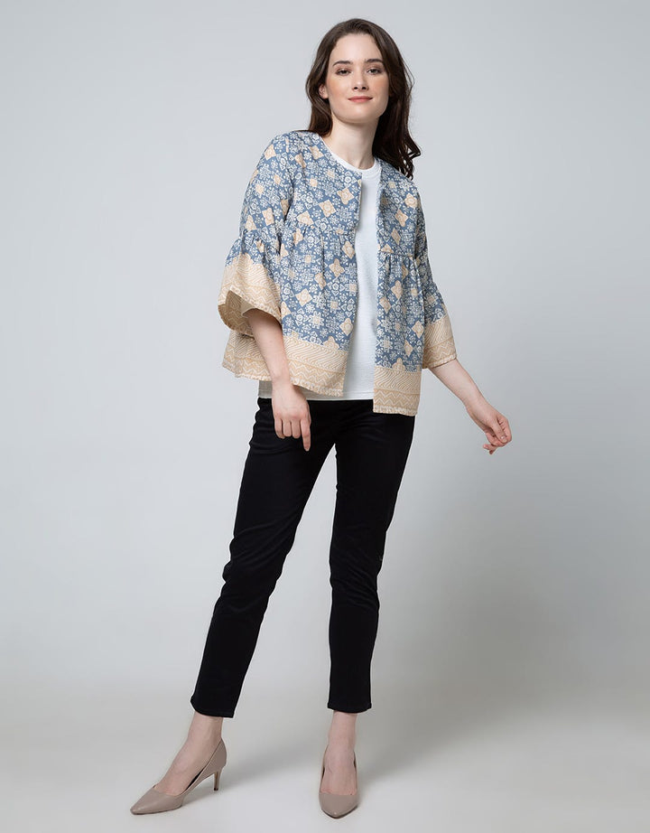 Connexion Cardigan Bell Sleeve Outer Batik