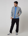 JACKET KNIT ZIPPER B