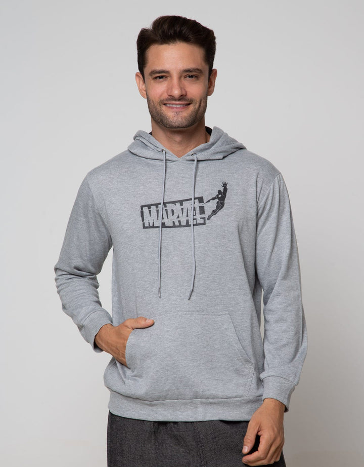 Marvel Iron Man Silhouette Sweatshirt Hood