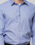 Stanley Adams Long Sleeve Shirt Check Slim Point Collar