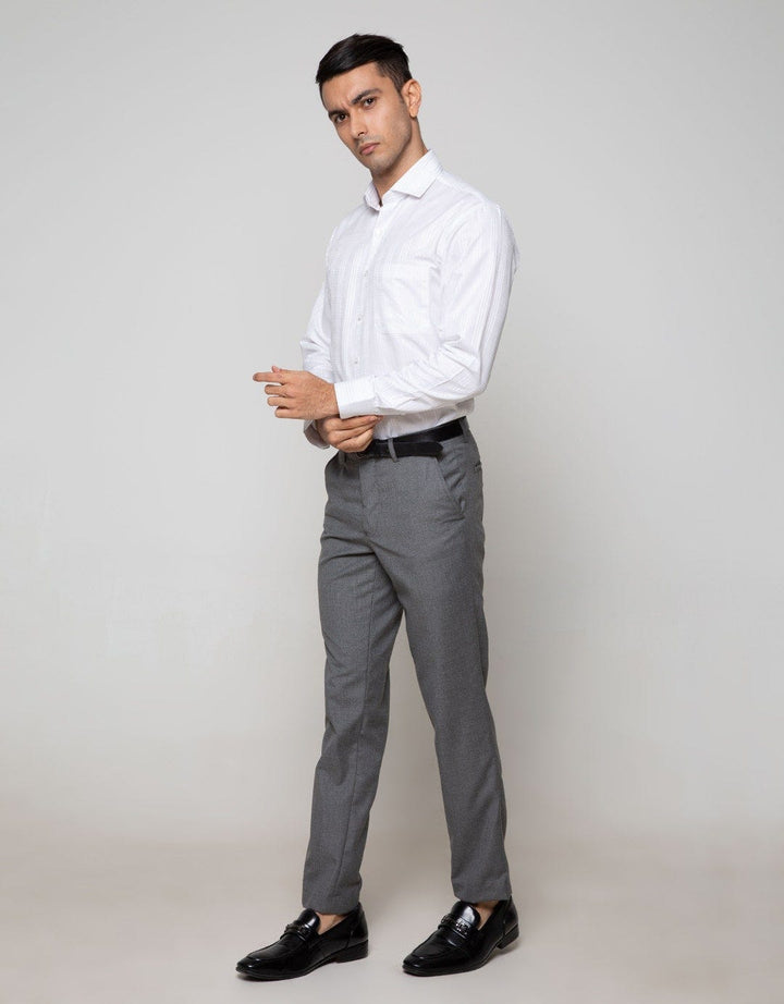 Stanley Adams Long Sleeve Shirt Dobby