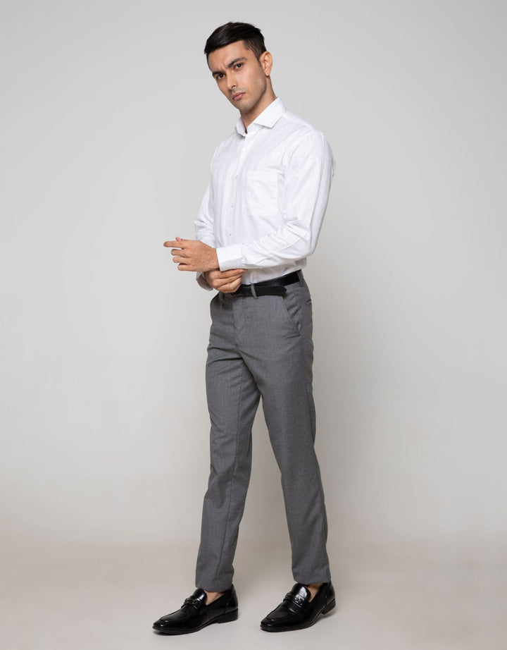 Stanley Adams Long Sleeve Shirt Dobby