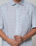 Cole Short Sleeve Shirt Print Regular