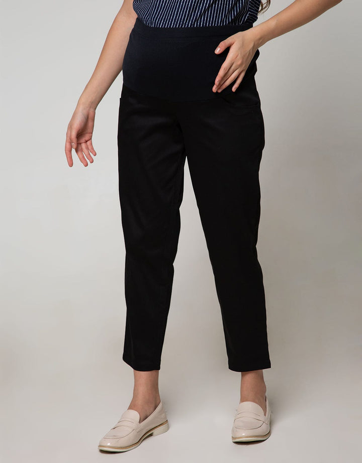 St. Yves Mom Long Pants Mom Cotton Stretch