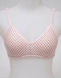Nevada Non Push Up Regular Bra Print Polka